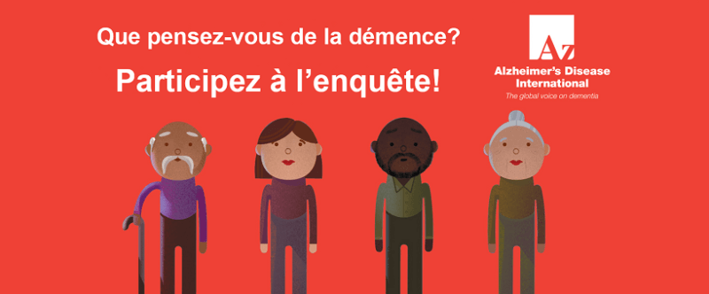 Participez à une enquête internationale sur les attitudes face à Alzheimer