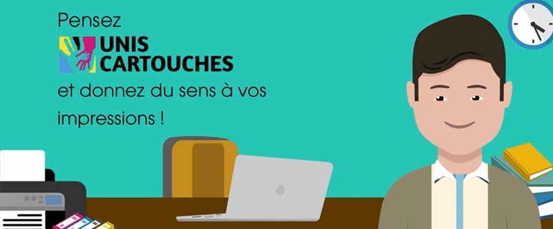 UnisCartouches : l’entreprise solidaire qui fait bonne impression !