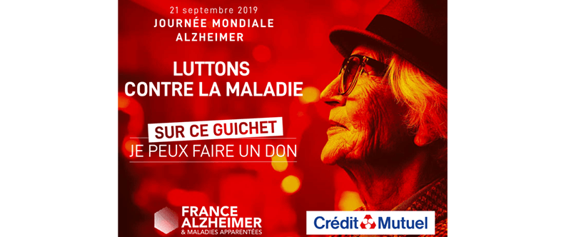 Le don sur automate bancaire ? Une opération novatrice au profit de France Alzheimer !