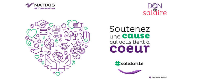 Chez Natixis, les salariés s’engagent !