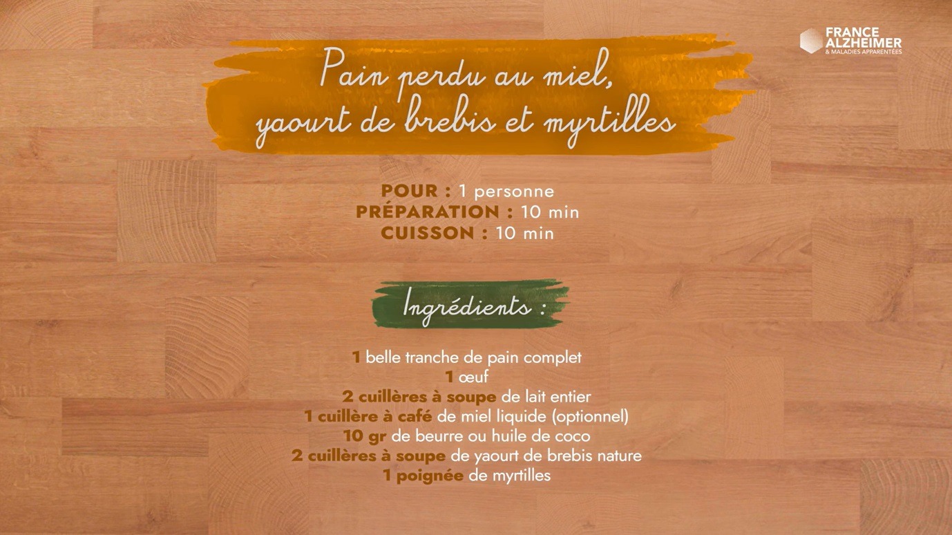 ingrédients pain perdu au miel