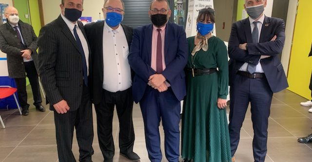 Visite du Secrétaire d&rsquo;Etat chargé de la ruralité dans notre antenne Mornantaise