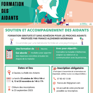 Formation des aidants Saint Avé