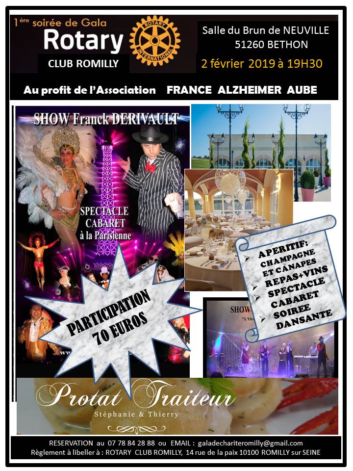 GALA de Charité du Rotary Club de Romilly