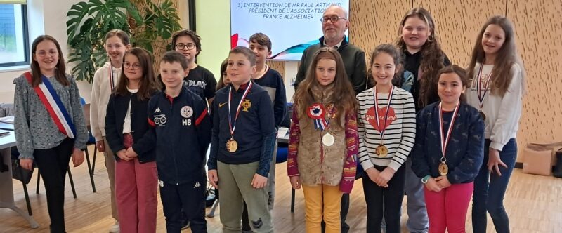 Les jeunes de Dorans avec FA90