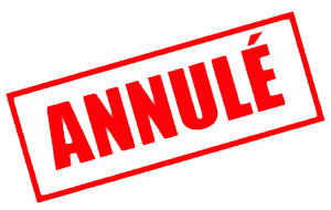 Annulé